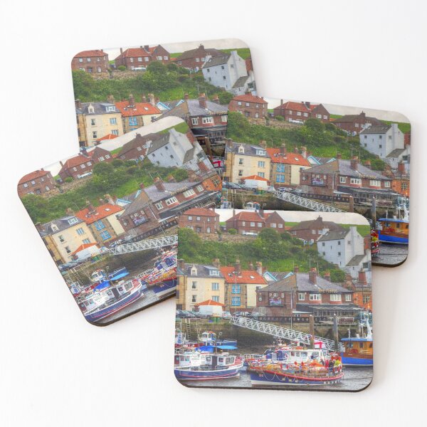 Item preview, Busy Whitby Harbour designed and sold by tomg.