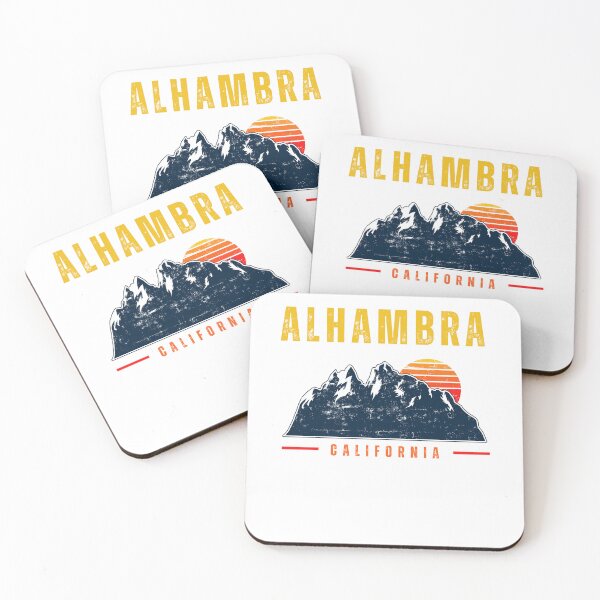 Item preview, California Mountains Adventurous Alhambra California designed and sold by DadJokeDescript.