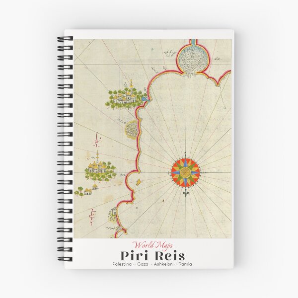 Item preview, Piri Reis Maps: Palestin - Gaza designed and sold by FgraphiDesign.