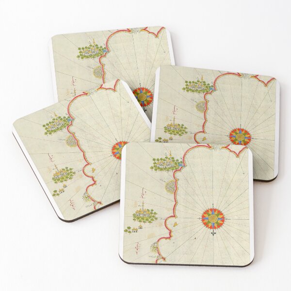 Item preview, Piri Reis Maps: Palestin - Gaza designed and sold by FgraphiDesign.