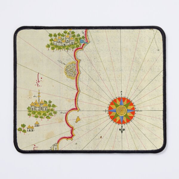 Item preview, Piri Reis Maps: Palestin - Gaza designed and sold by FgraphiDesign.