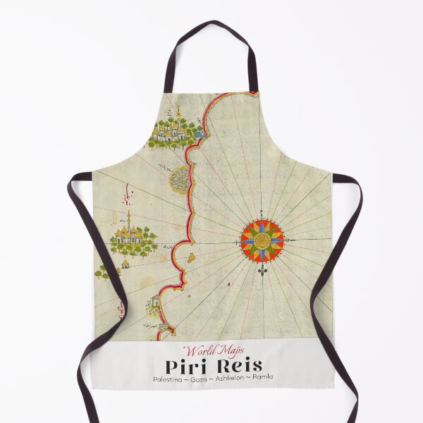 Item preview, Piri Reis Maps: Palestin - Gaza designed and sold by FgraphiDesign.