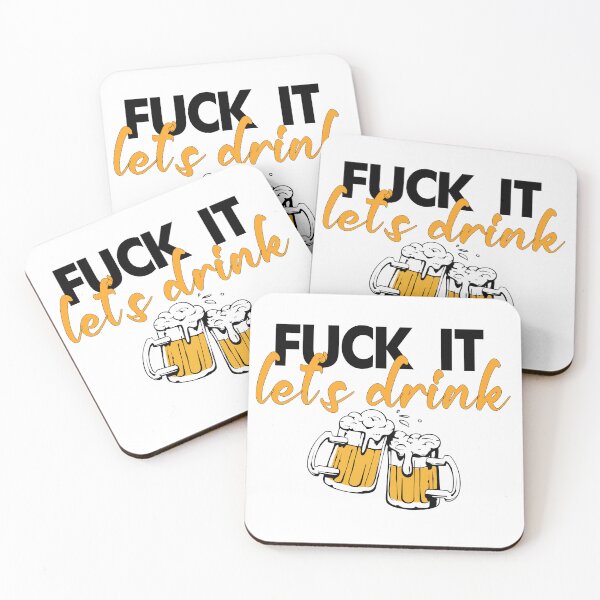 Item preview, fuck it let's drink beer designed and sold by ikrame-shop.