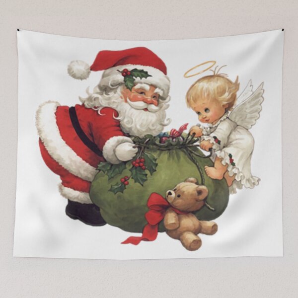 Item preview, Merry Christmas Santa Claus designed and sold by Ink Bloom Studio ⭐⭐⭐⭐⭐.