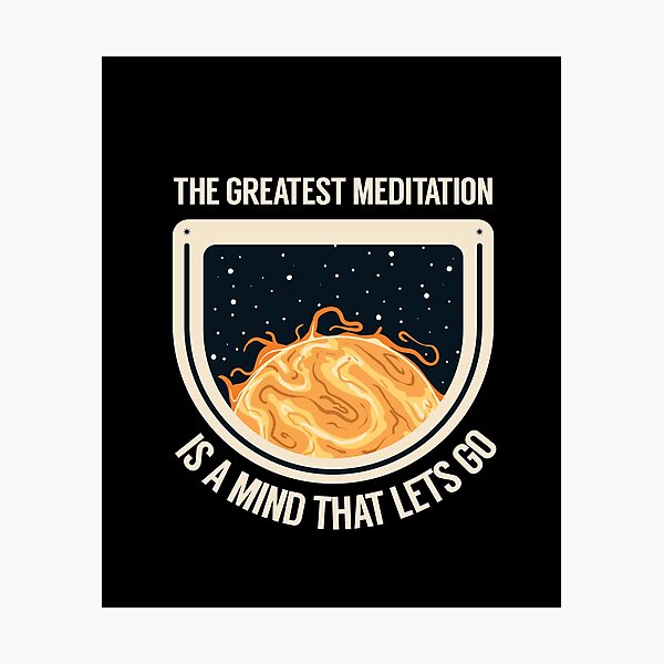Item preview, Meditation Spiritual Positivity Mindfulness designed and sold by FanityPrints.