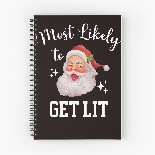 Item preview, Most Likely To Get Lit Funny Family Christmas Xmas  designed and sold by LiteforART.