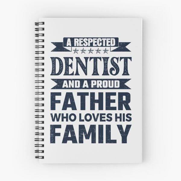 Item preview, A Respected Dentist And A Proud Father Who Loves His Family Father's Day Gift Idea Dentist Quotes Dentist Funny Gift idea Funny Dentist designed and sold by Mmmm3344.