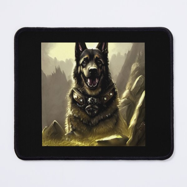 Artikelvorschau, AI Generated Art, War German Shepherd entworfen und verkauft von RabbitHoleMI.