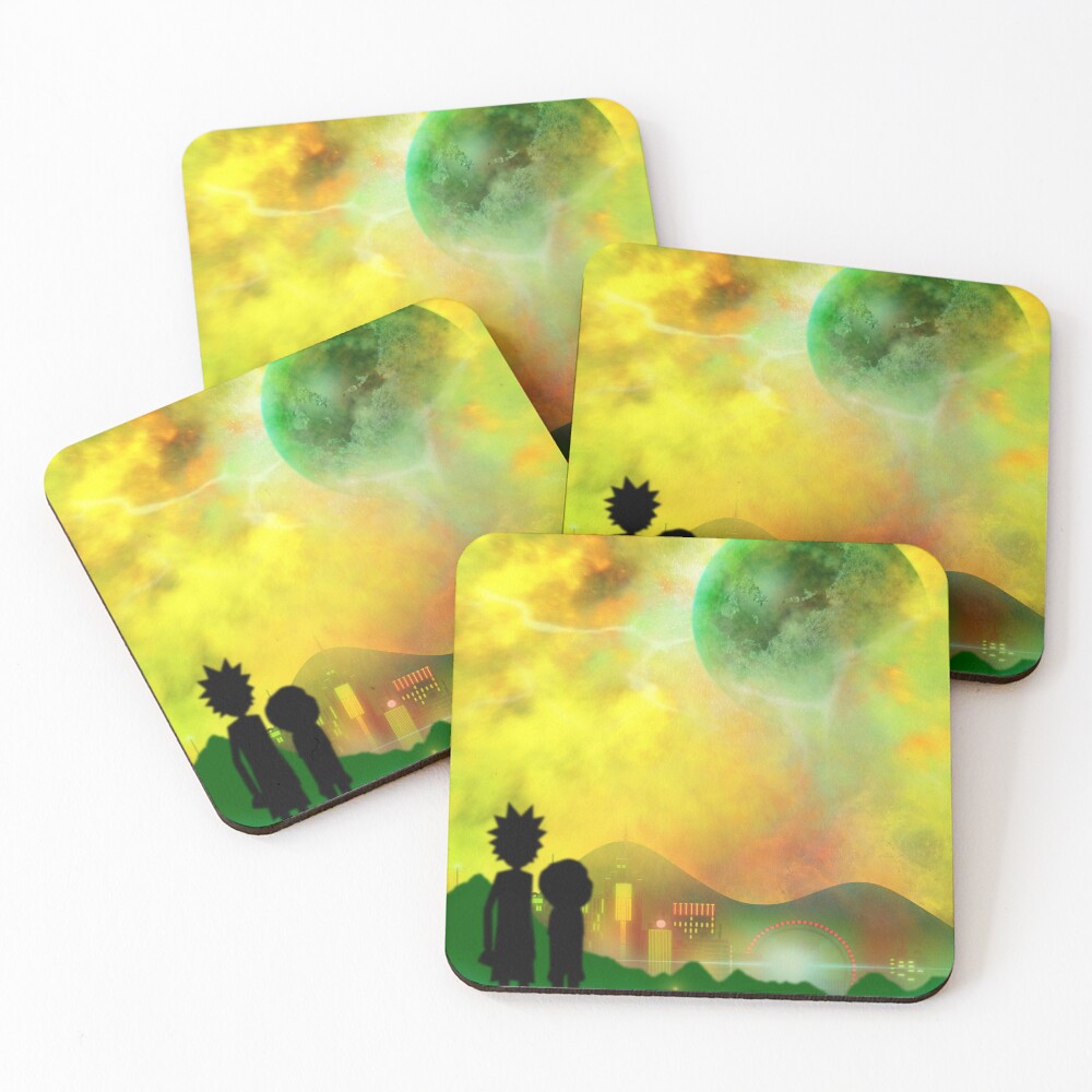 Item preview, Coasters (Set of 4) designed and sold by Funkyalphonso.