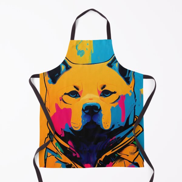 Item preview, Graffiti Shiba Inu Acrylic Paint Rainbow Colors Anthropomorphic Shibe designed and sold by Shiba-Inu-Art.