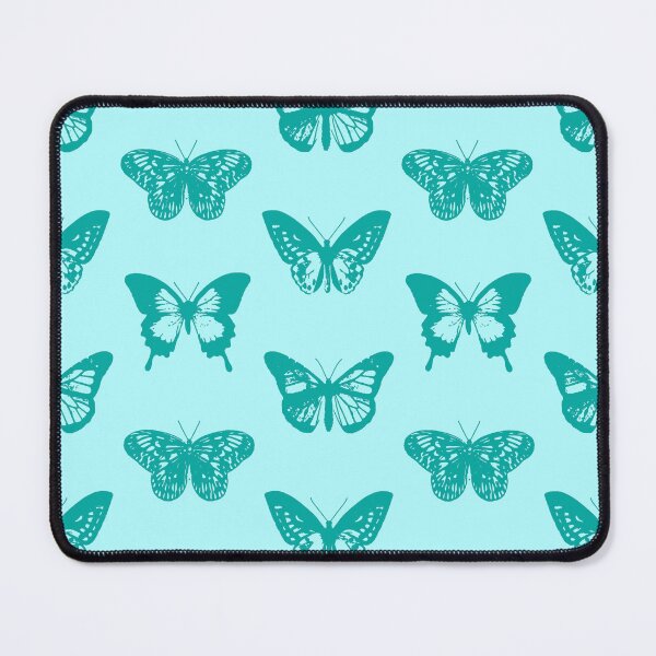 Item preview, Butterfly sketch, Aqua and Turquoise designed and sold by Marymarice.
