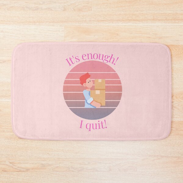 Item preview, I Resign  I Quit My Job The Great Resignation   It's Enough! I Quit! designed and sold by Apkdesigner.