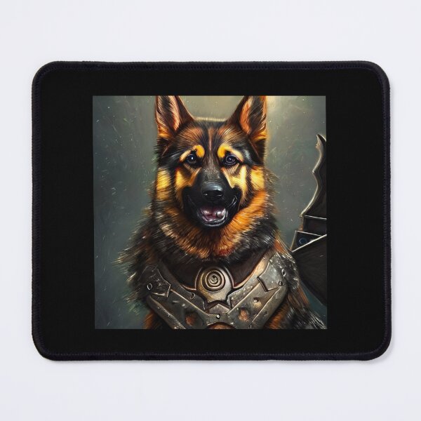 Artikelvorschau, AI Generated Art, War German Shepherd entworfen und verkauft von RabbitHoleMI.