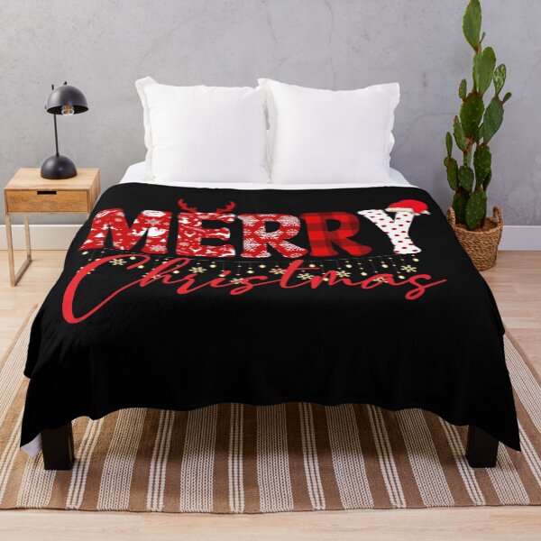Item preview, Merry Christmas Leopard Buffalo Red Plaid For Men Women T-Shirt designed and sold by ENJOY Wear.