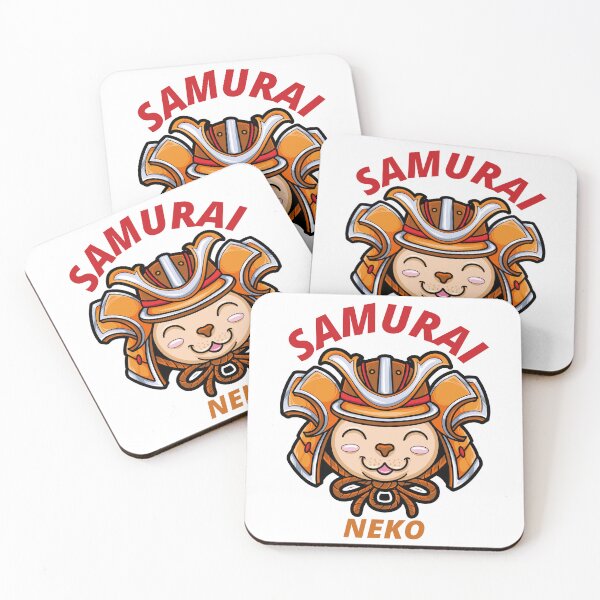 Item preview, Samurai Neko designed and sold by RepublicOfFire.
