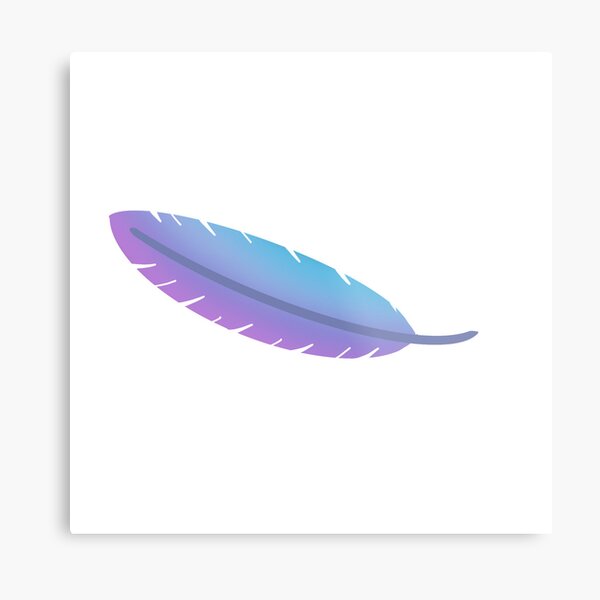 Item preview, Pastel Gradient Feather designed and sold by FunCarStickers.