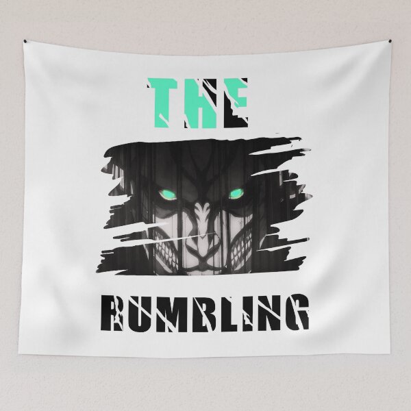 Artikelvorschau, Gründungstitan Eren das Rumpeln - T-Shirt entworfen und verkauft von HoshiJuku.