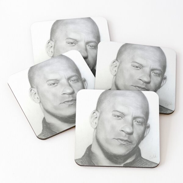 Item preview, Vin Diesel designed and sold by GoldsteinART.