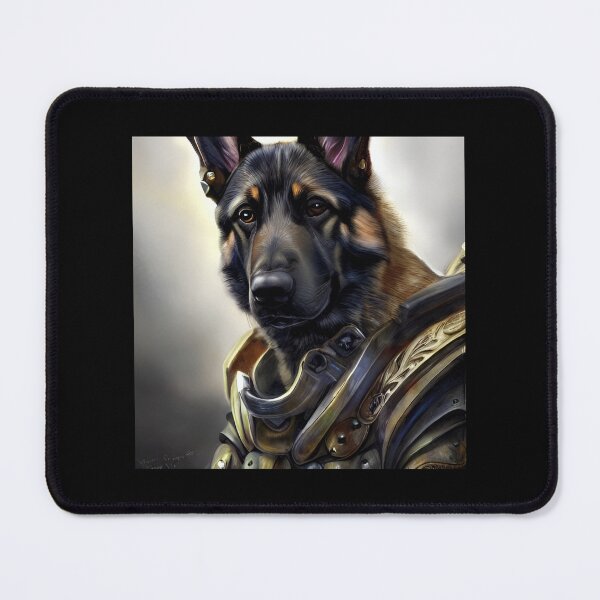 Artikelvorschau, AI Generated Art, War German Shepherd entworfen und verkauft von RabbitHoleMI.