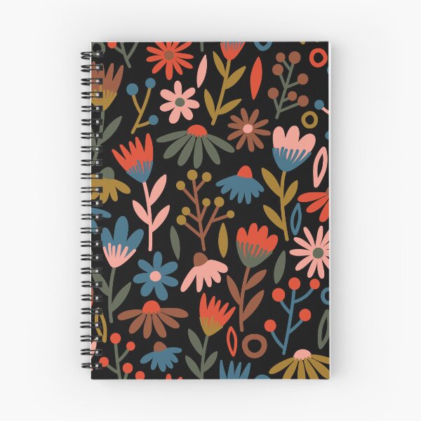 Item preview, Midnight Floral designed and sold by Carrie Cantwell Art.