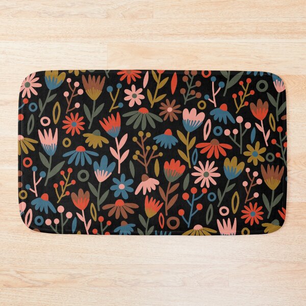 Item preview, Midnight Floral designed and sold by Carrie Cantwell Art.
