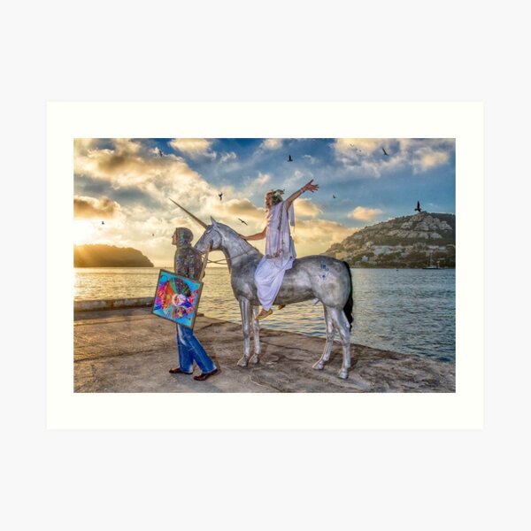 The triumphant return of Lady Art Art Print