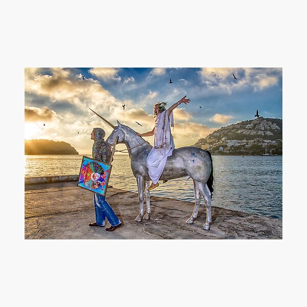 The triumphant return of Lady Art Photographic Print
