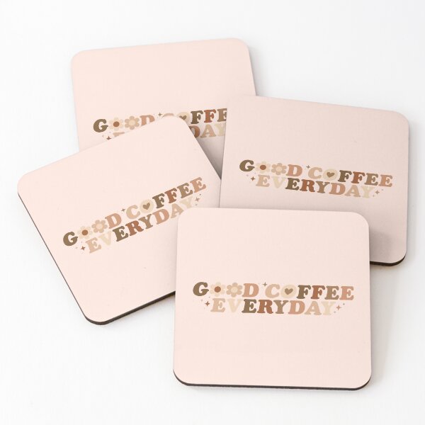 Item preview, Good Coffee Everyday designed and sold by DearMichelle.