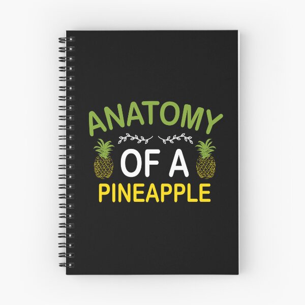 Item preview, Anatomy Of A Pineapple, Colorful Quote Gift For Pineapple Lovers designed and sold by Graphicista.