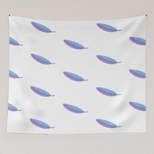 Item preview, Pastel Gradient Feather designed and sold by FunCarStickers.