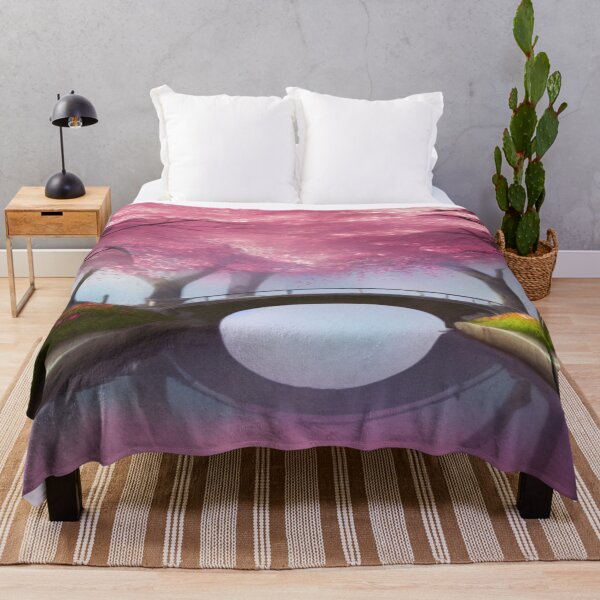 Item preview, Art of a cherry tree over a lake designed and sold by TravelingOak.