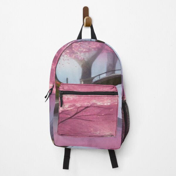 Item preview, Art of a cherry tree over a lake designed and sold by TravelingOak.