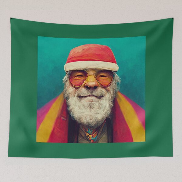 Item preview, Big Santa Hippie Dude designed and sold by KasparBakken.