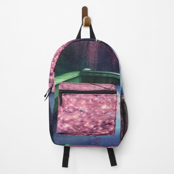 Item preview, Art of a cherry tree in a backyard designed and sold by TravelingOak.