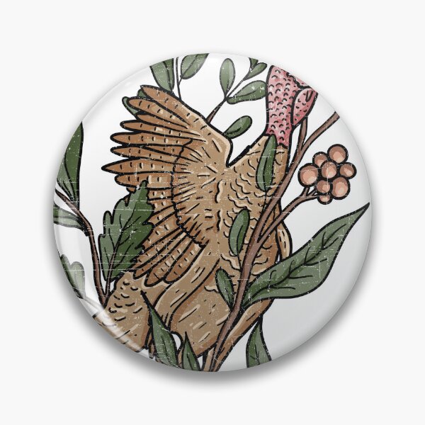Item preview, Floral thanksgiving turkey designed and sold by OODHA.