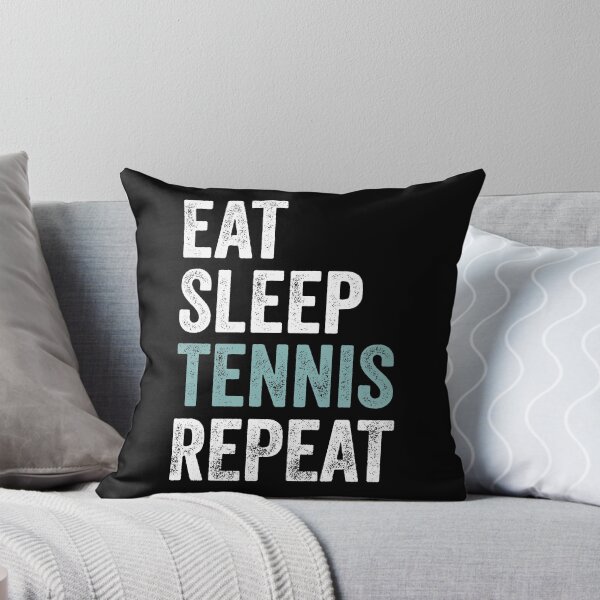 Item preview, Eat Sleep Tennis Repeat Tennis Player designed and sold by PandaPope.