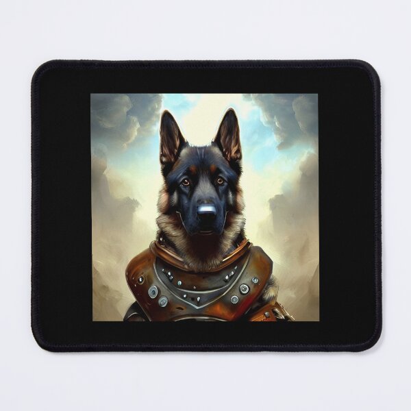 Artikelvorschau, AI Generated Art, War German Shepherd entworfen und verkauft von RabbitHoleMI.