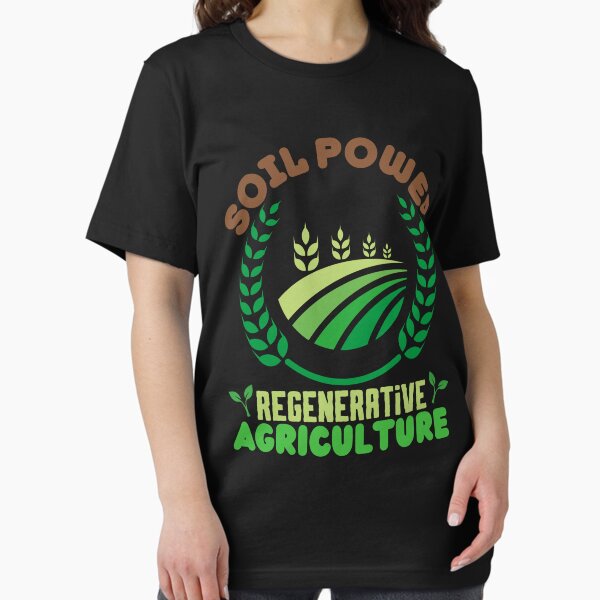 Vista previa del artículo con la obra «Agricultura regenerativa de energía del suelo | Regalo para amantes de la naturaleza», diseñado y vendido por BopleDesigns.