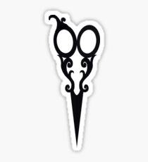 Victorian Scissors Sticker