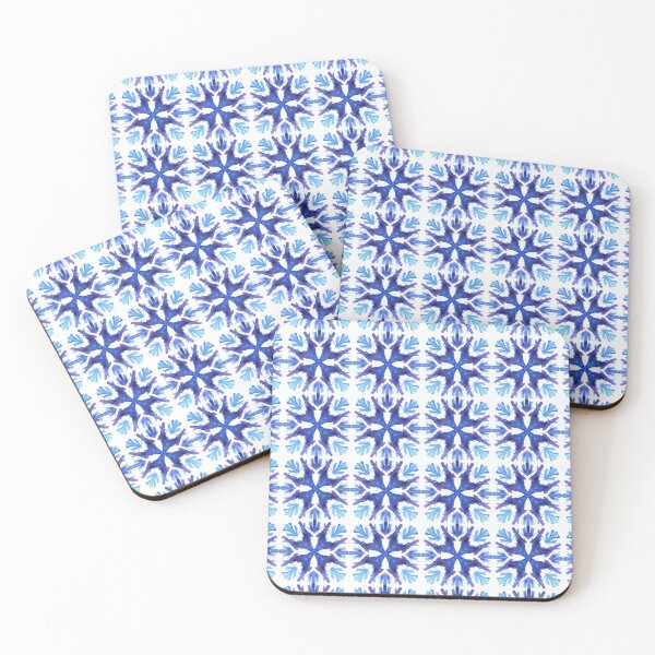 Item preview, Elemental Snowflake Pattern | Tile Mosaic designed and sold by AyfuDesigns.