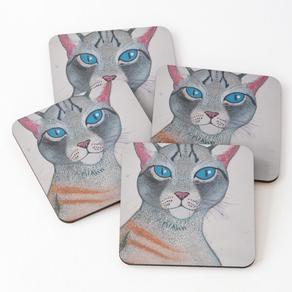 Item preview, Blue eyed Bengal cat designed and sold by Rebekah Gavra.