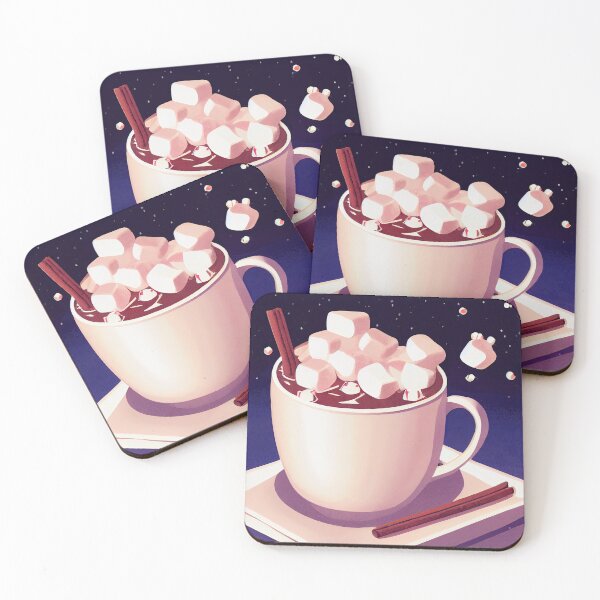 Item preview, Christmas hot chocolate with marshmallows  designed and sold by art8085.