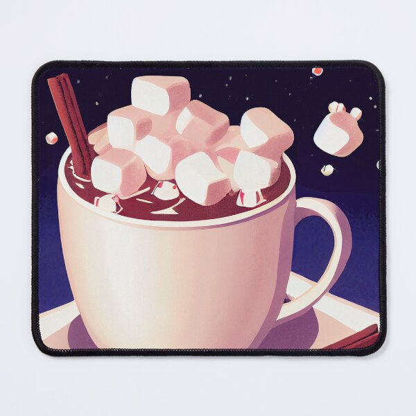 Item preview, Christmas hot chocolate with marshmallows designed and sold by art8085.