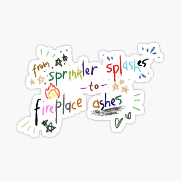 "YOYOK lyric" Sticker for Sale by archerasnicar Redbubble