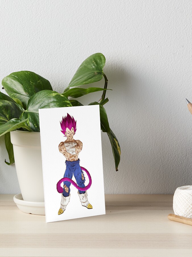 My OC Kala in her Ssj5 Form no Background Art Board Print for