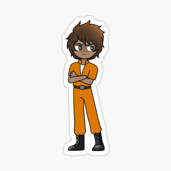 Chibi Austin Sulking Sticker