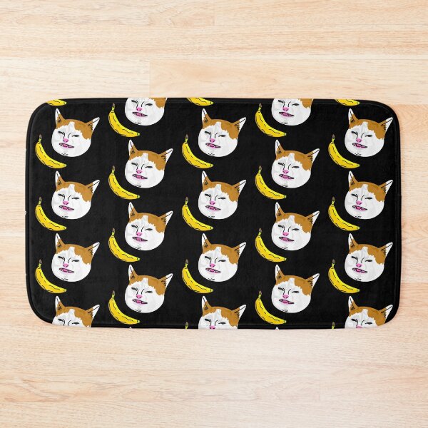 Item preview, No Banana Cat Meme, Cursed Cat Images designed and sold by printify.