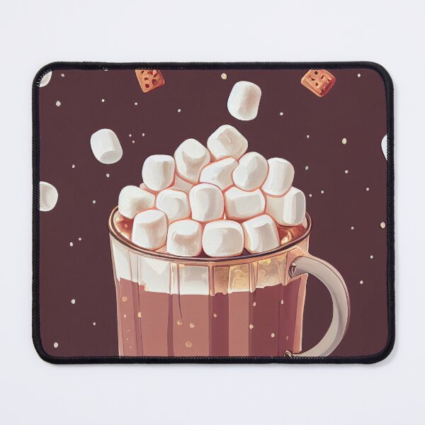 Item preview, Christmas hot chocolate with marshmallows designed and sold by art8085.