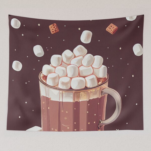 Item preview, Christmas hot chocolate with marshmallows  designed and sold by art8085.