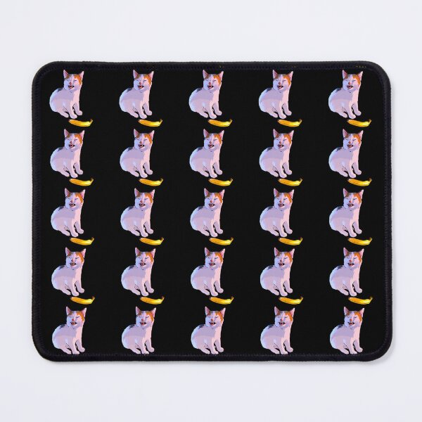 Item preview, No Banana Cat Meme, Cursed Cat Images designed and sold by printify.